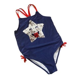 Zelos Shimmer Star One Piece Swimsuit